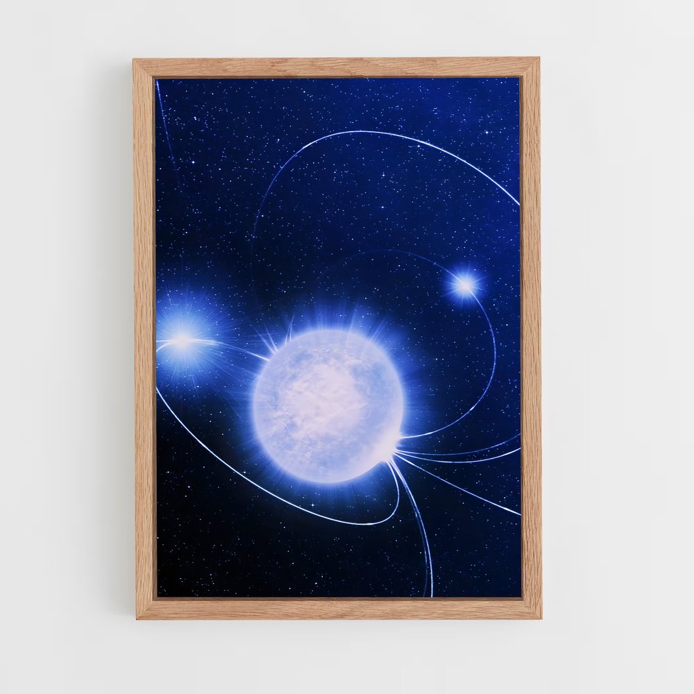 Poster Étoile de Neutrons (vue 4)